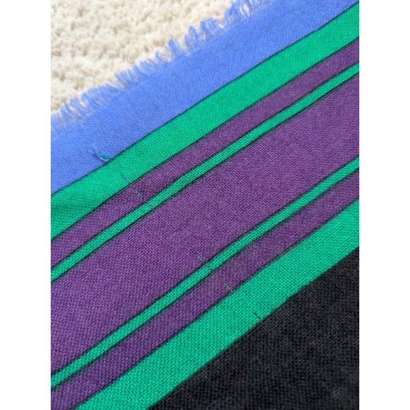 Vintage Lauren Ralph Lauren Silk Scarf *HOLES Equestrian Belt Crest 40" LXVII - Picture 10 of 16